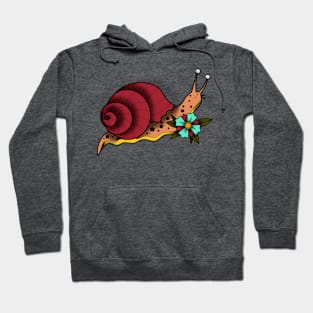 Old School Snail Hoodie